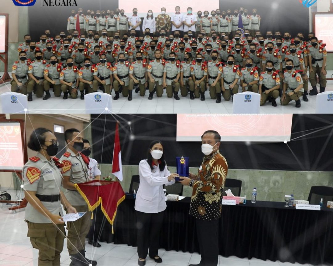 Para Taruna Poltek SSN Mendapatkan Pencerahan tentang Pancasila dari Direktur Pengkajian Materi Pembinaan Ideologi Pancasila BPIP.