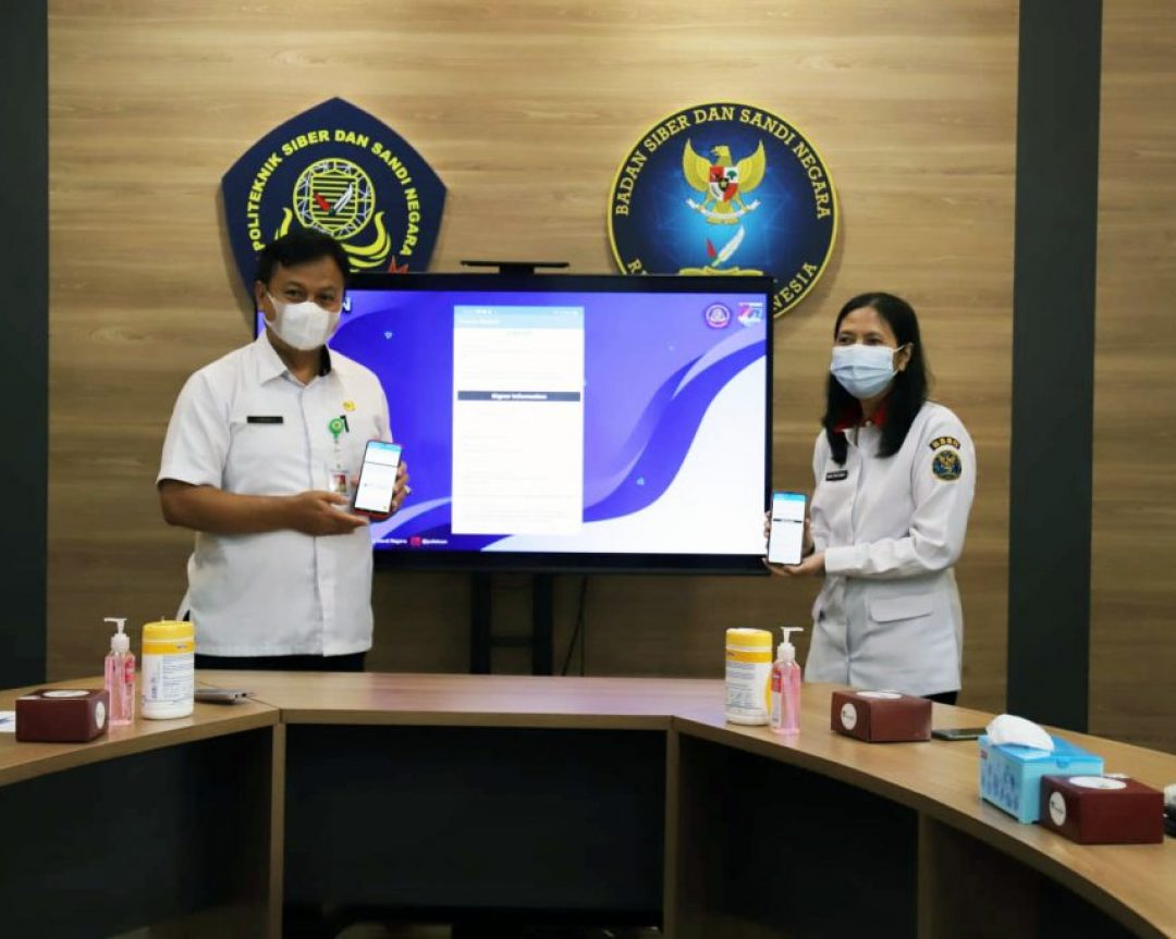 Poltek SSN melakukan PKS dengan Diskominfo Kabupaten Bogor Guna Tingkatkan Kualitas Penyelenggaraan Persandian dan Keamanan Informasi di Kabupaten Bogor.