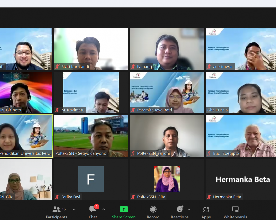 Inisiasi Kerja Sama Poltek SSN dan Universitas Pertamina