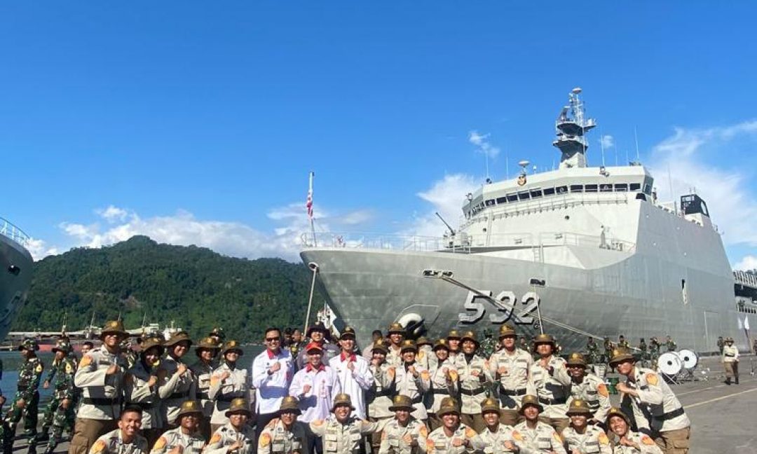 Acara Pembubaran Mentarlat dan Pelepasan Peserta Latsitarda Nusantara XLIII/2023