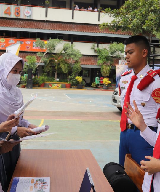 Poltek SSN Turut Hadir Pada Kegiatan Sharing Session dan Ekspansi Kelas XII di SMA Negeri 48 Jakarta