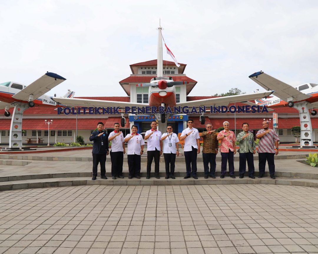 Rapat Rencana Penguatan Keamanan Siber dan Keamanan Penerbangan (Aviation Security) di Politeknik Penerbangan Indonesia Curug