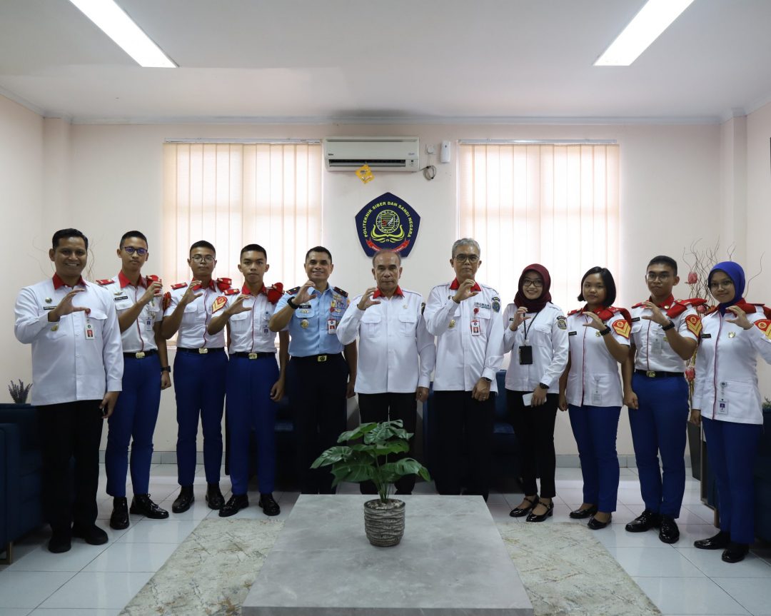 Kunjungan KA BSSN Dalam Rangka Meninjau Kesiapan Fasilitas Umum dan Pembekalan Student Exchange Taruna Poltek SSN