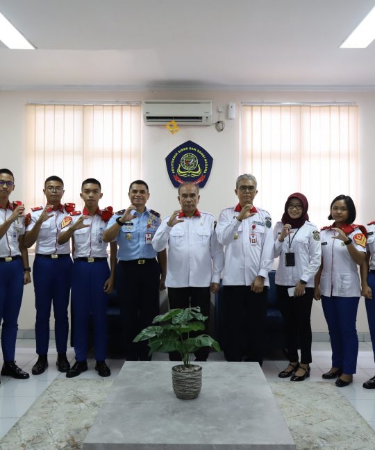 Kunjungan KA BSSN Dalam Rangka Meninjau Kesiapan Fasilitas Umum dan Pembekalan Student Exchange Taruna Poltek SSN