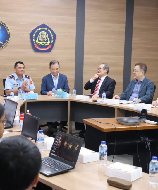 Poltek SSN Gandeng KOICA Selenggarakan Program Cyber Security Vocational Center (CSVC) Guna Meningkatkan Pengembangan Kapasitas dan Kapabilitas SDM di Bidang Keamanan Siber