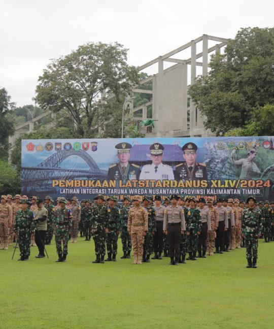 Upacara Pembukaan Latsitarda Nusantara XLIV di Balikpapan