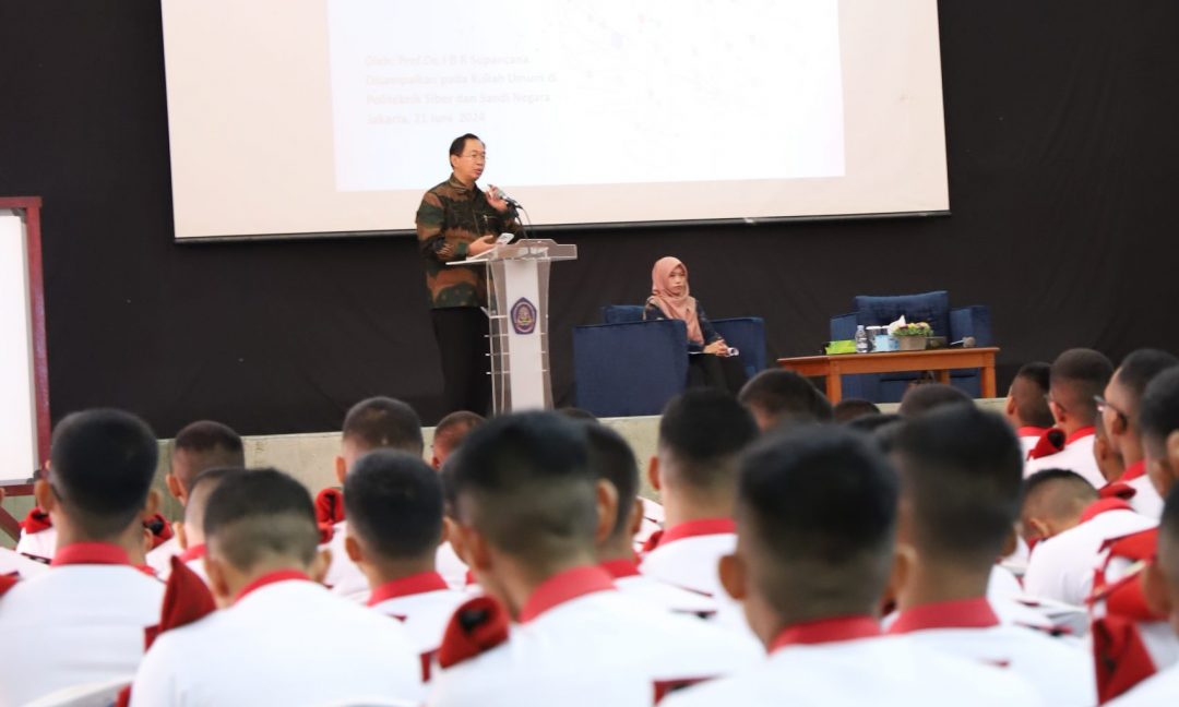 Bekali Taruna Pengetahuan Peran Otoritas Penegakan UU Pelindungan Data Pribadi, PSSN Gelar Kuliah Umum