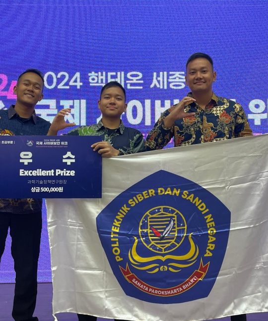 Taruna Poltek Siber dan Sandi Negara Tuai Prestasi di Kancah Internasional