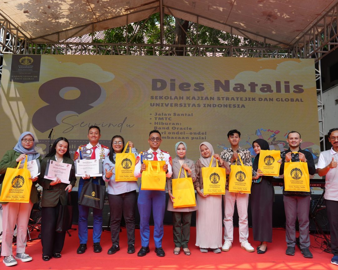 Taruna Poltek SSN Raih Juara 1 di Ajang Three Minutes Thesis Competition