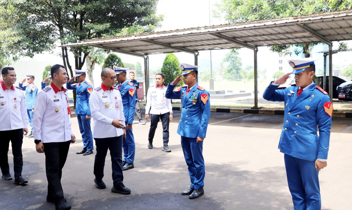 KUNJUNGAN WAKIL KEPALA BSSN KOMJEN. POL. A. RACHMAD WIBOWO KE KAMPUS BUMI SANAPATI POLITEKNIK SIBER DAN SANDI NEGARA