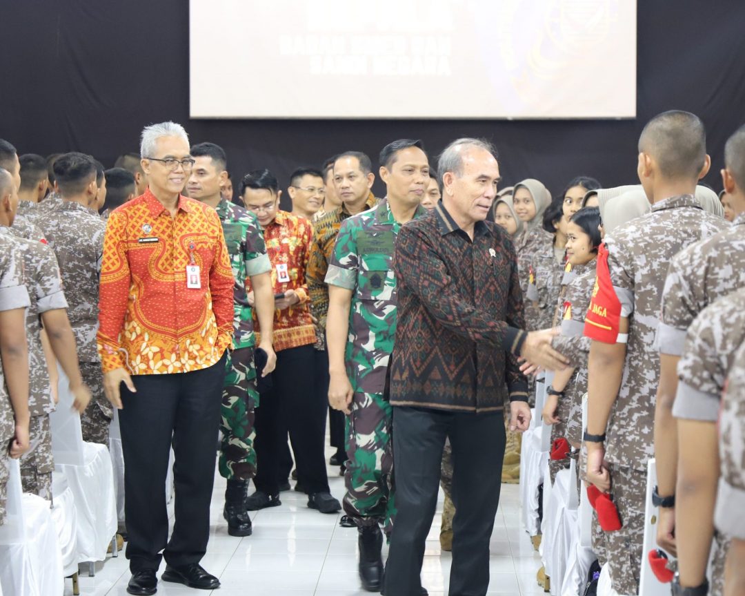 Kepala BSSN Sampaikan Pesan Kepemimpinan kepada Taruna Poltek SSN