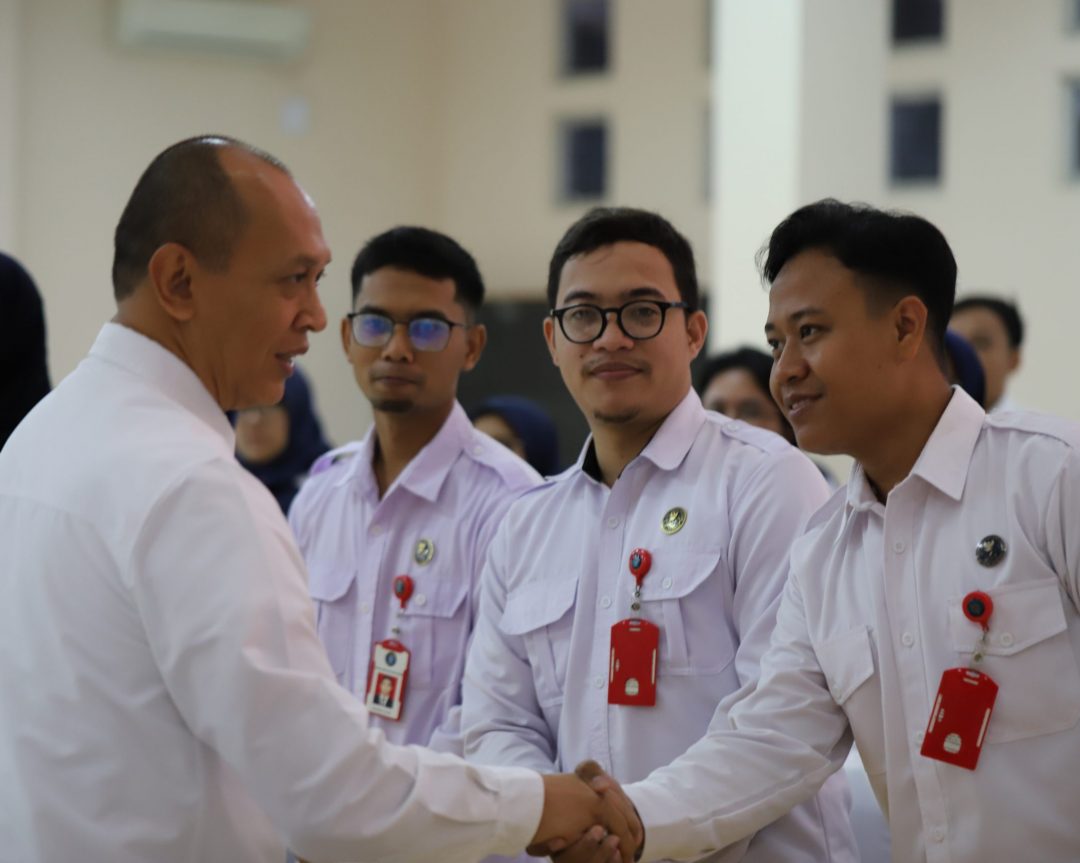 Wakil Kepala BSSN memberikan Pengarahan kepada Satuan Pengasuhan Politeknik Siber dan Sandi Negara