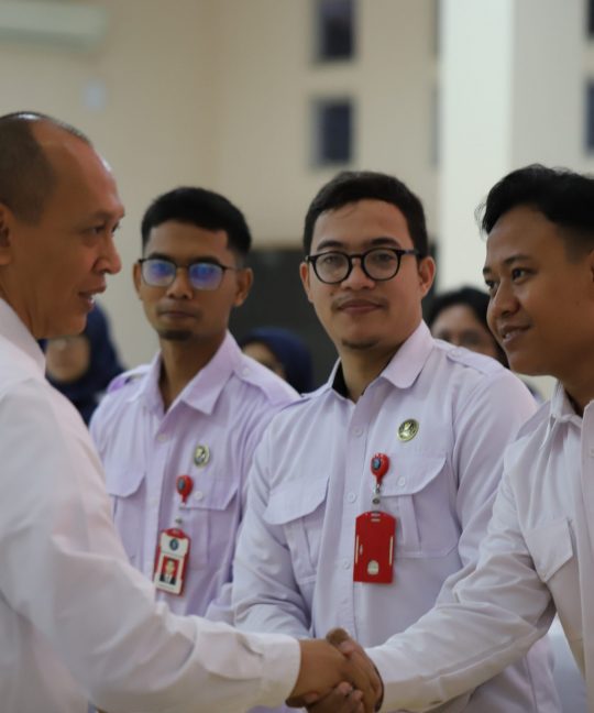 Wakil Kepala BSSN memberikan Pengarahan kepada Satuan Pengasuhan Politeknik Siber dan Sandi Negara
