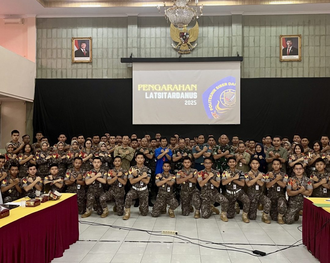 Pengarahan Latsitardanus XLV Tahun 2025 Digelar di Poltek SSN