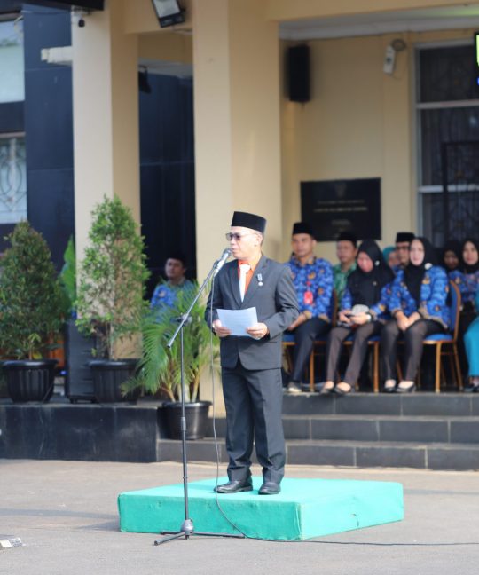 Poltek SSN Menghadiri Upacara Peringatan Hari Pendidikan Nasional di Kecamatan Ciseeng