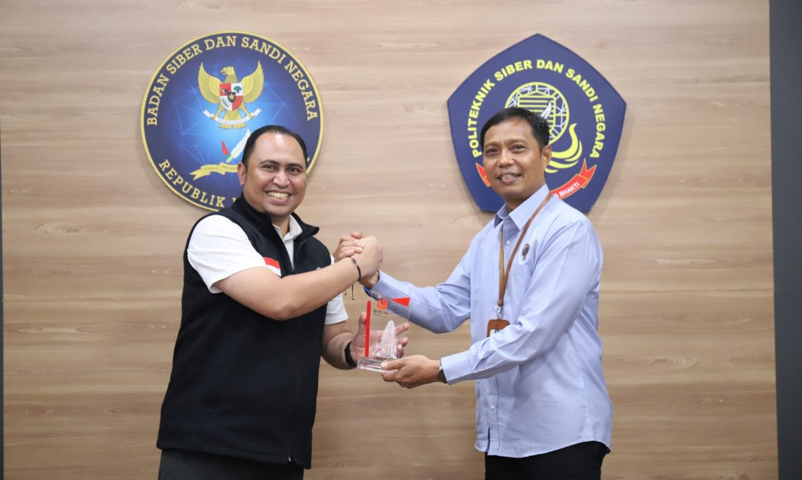 Kunjungan Kerjasama BRIN Dengan Poltek SSN di Bidang Riset dan Teknologi Keamanan Siber Berbasis Kriptografi