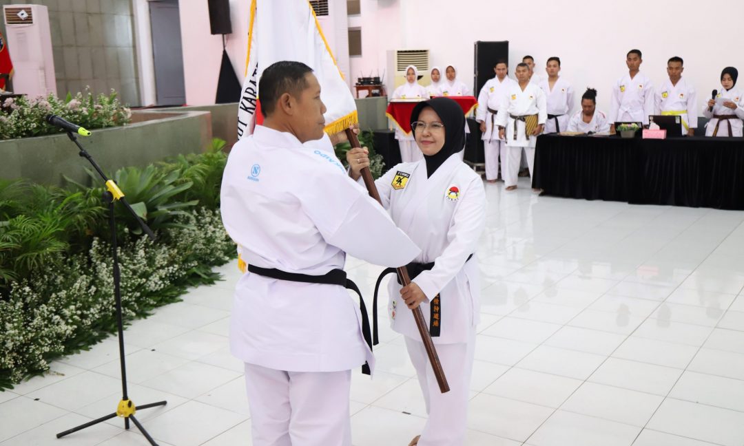 Poltek Ssn Gelar Pengukuhan Pengurus Affiliasi Provinsi Jawa Barat Institut Karate-Do Indonesia (Inkai) Perisai Sanapati